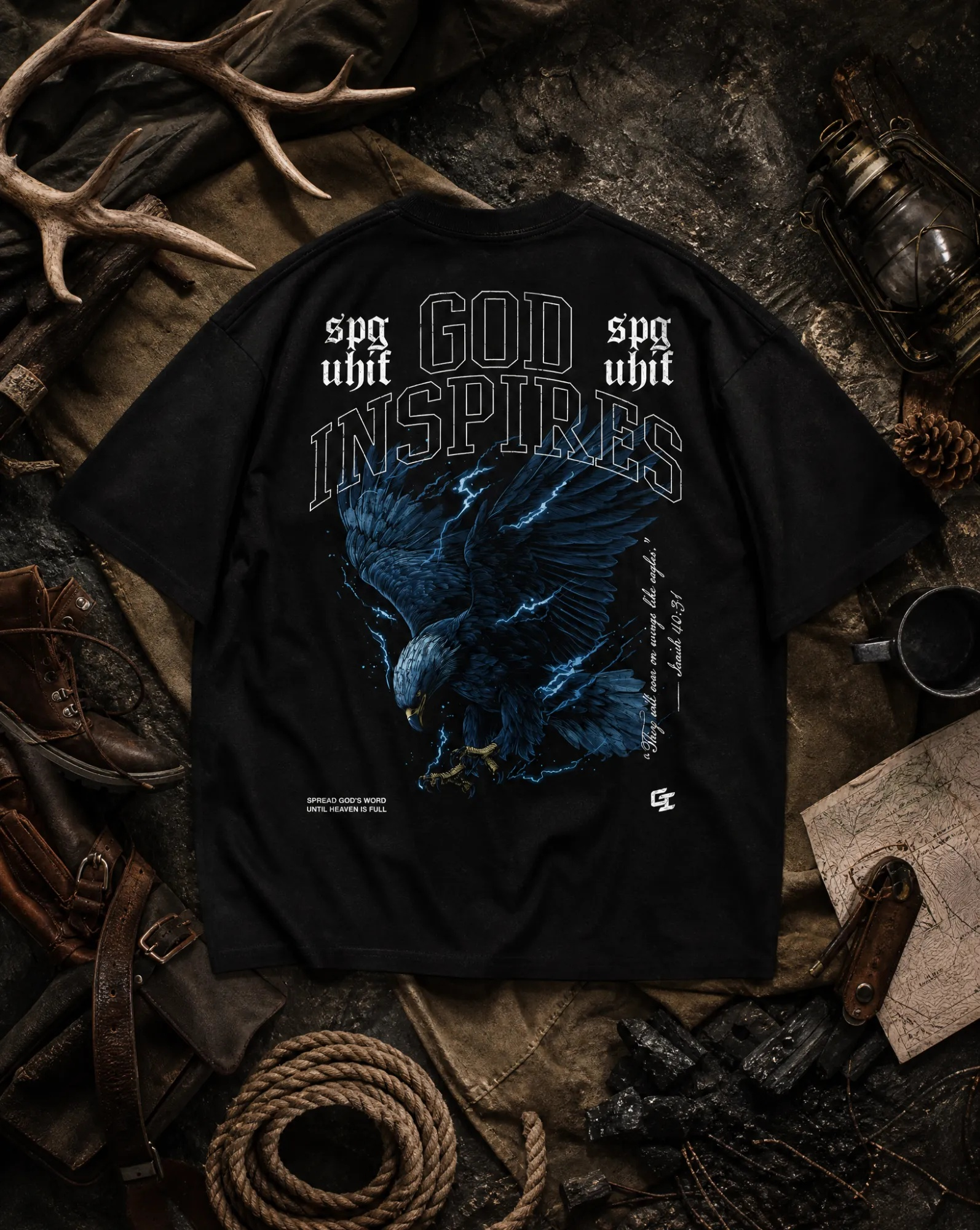 'Eagle' T-Shirt - God Inspires