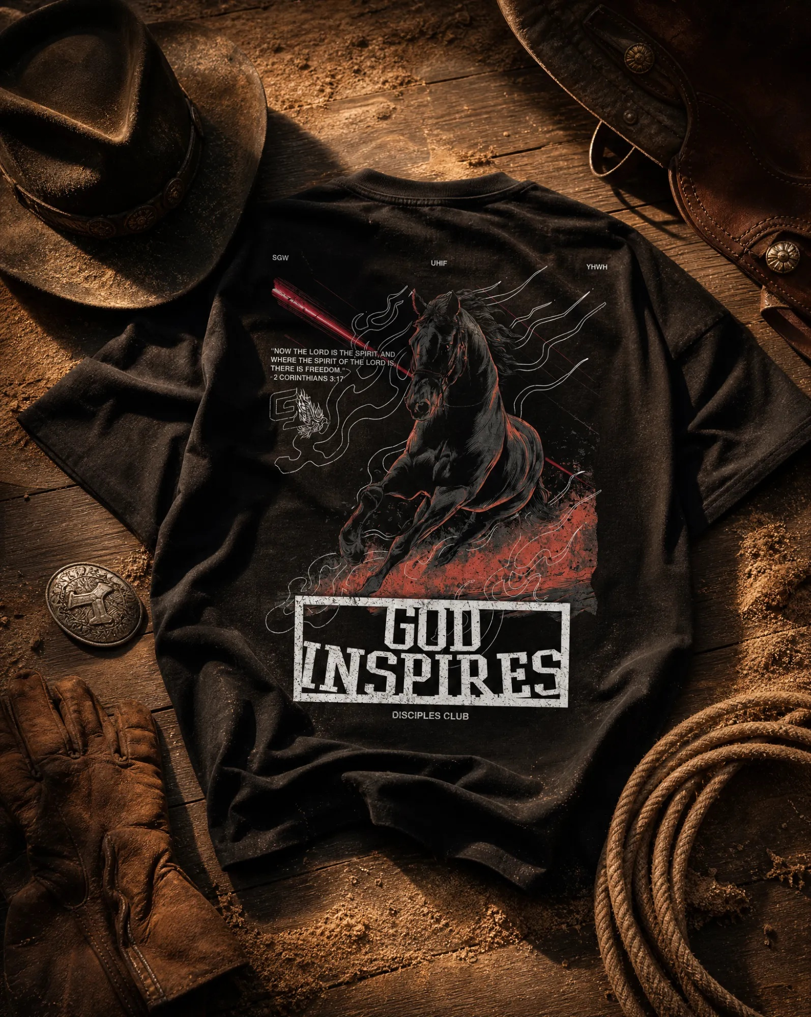 'Horse' T-Shirt - God Inspires