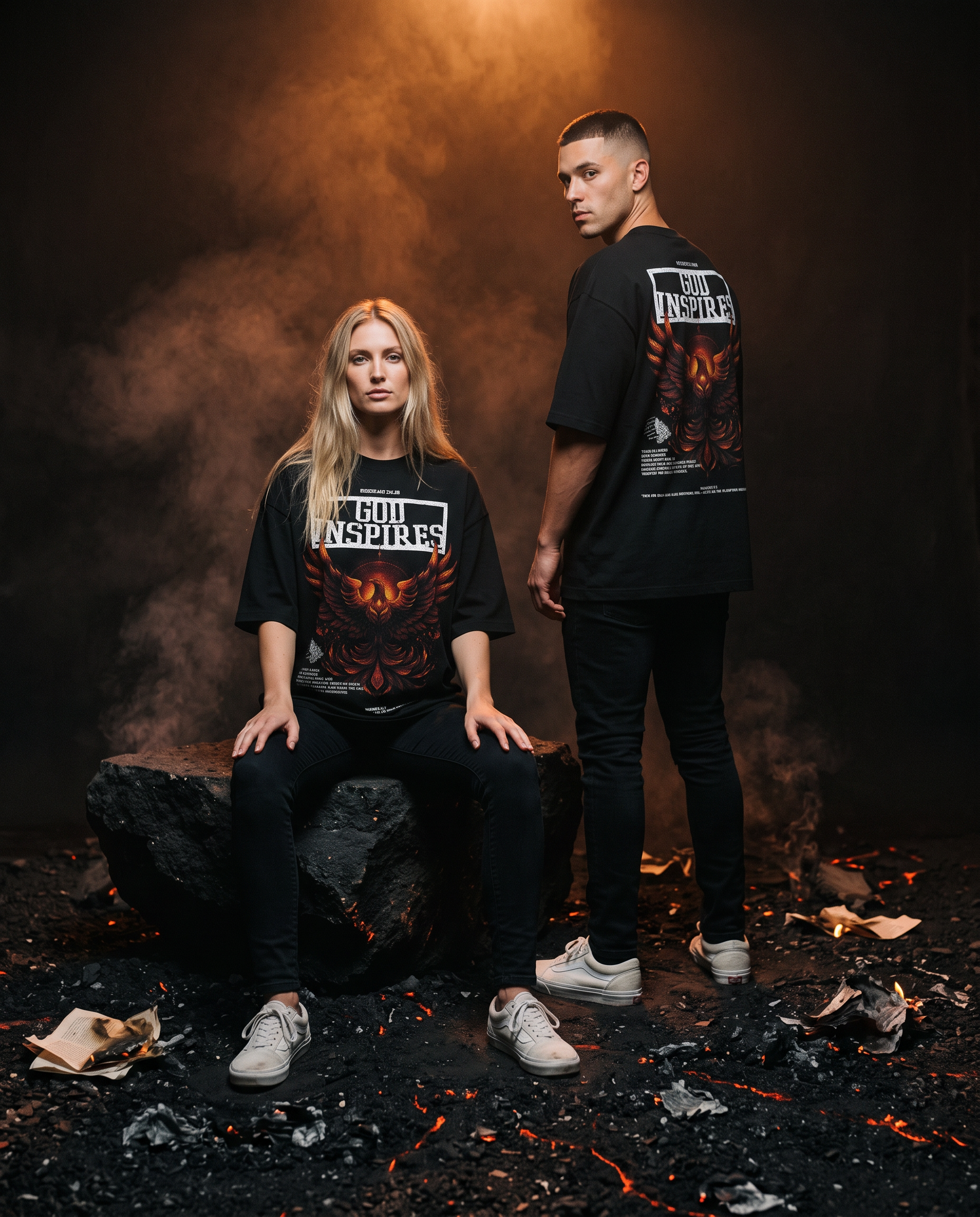 'Phoenix' T-Shirt - God Inspires