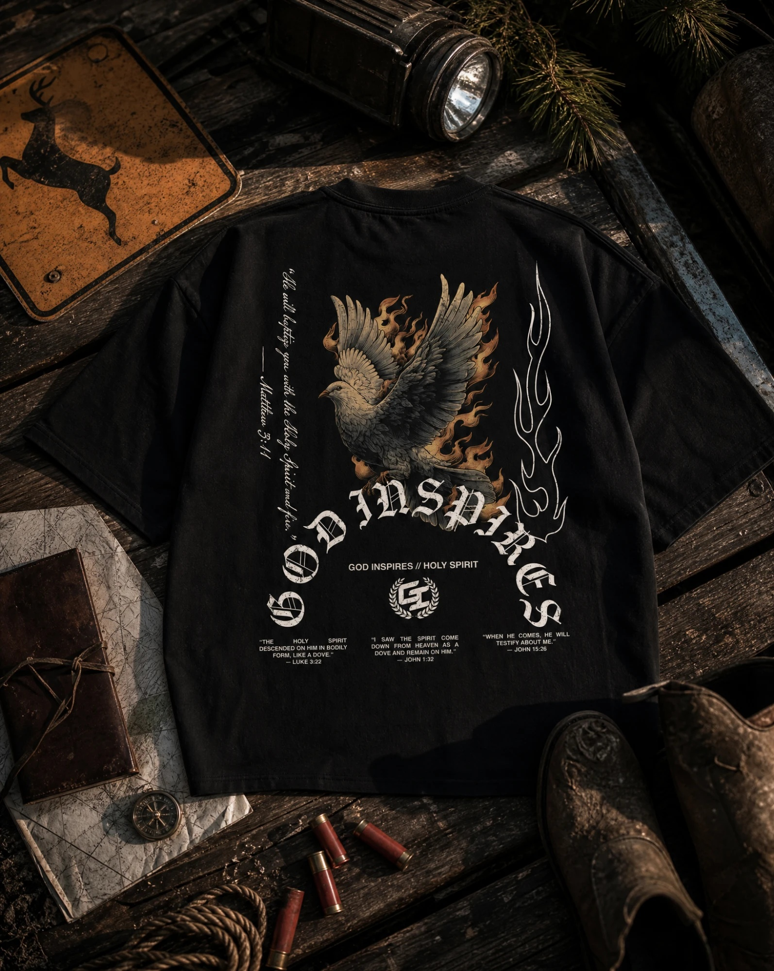 'Dove' T-Shirt - God Inspires