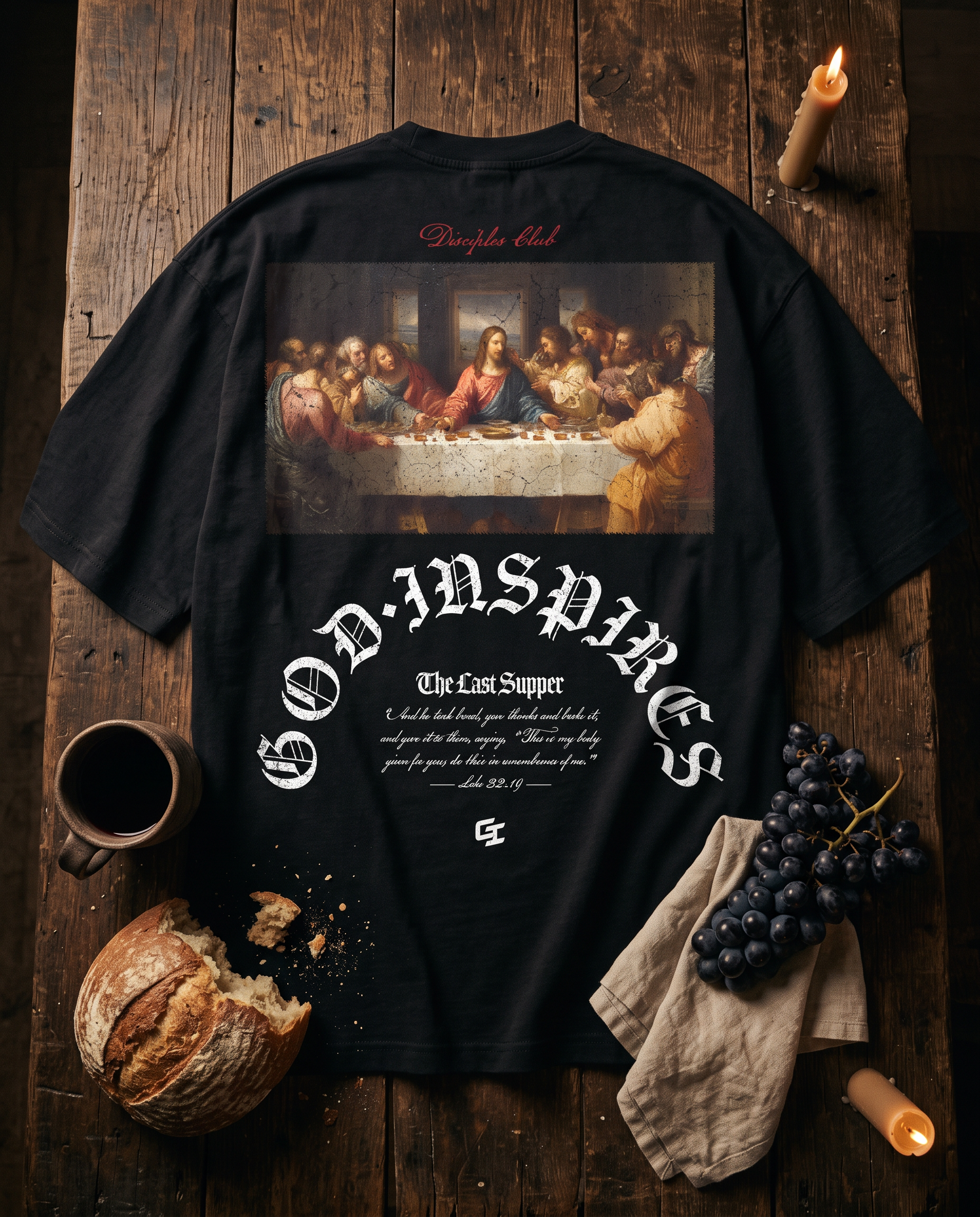 'The Last Supper' T-Shirt - God Inspires