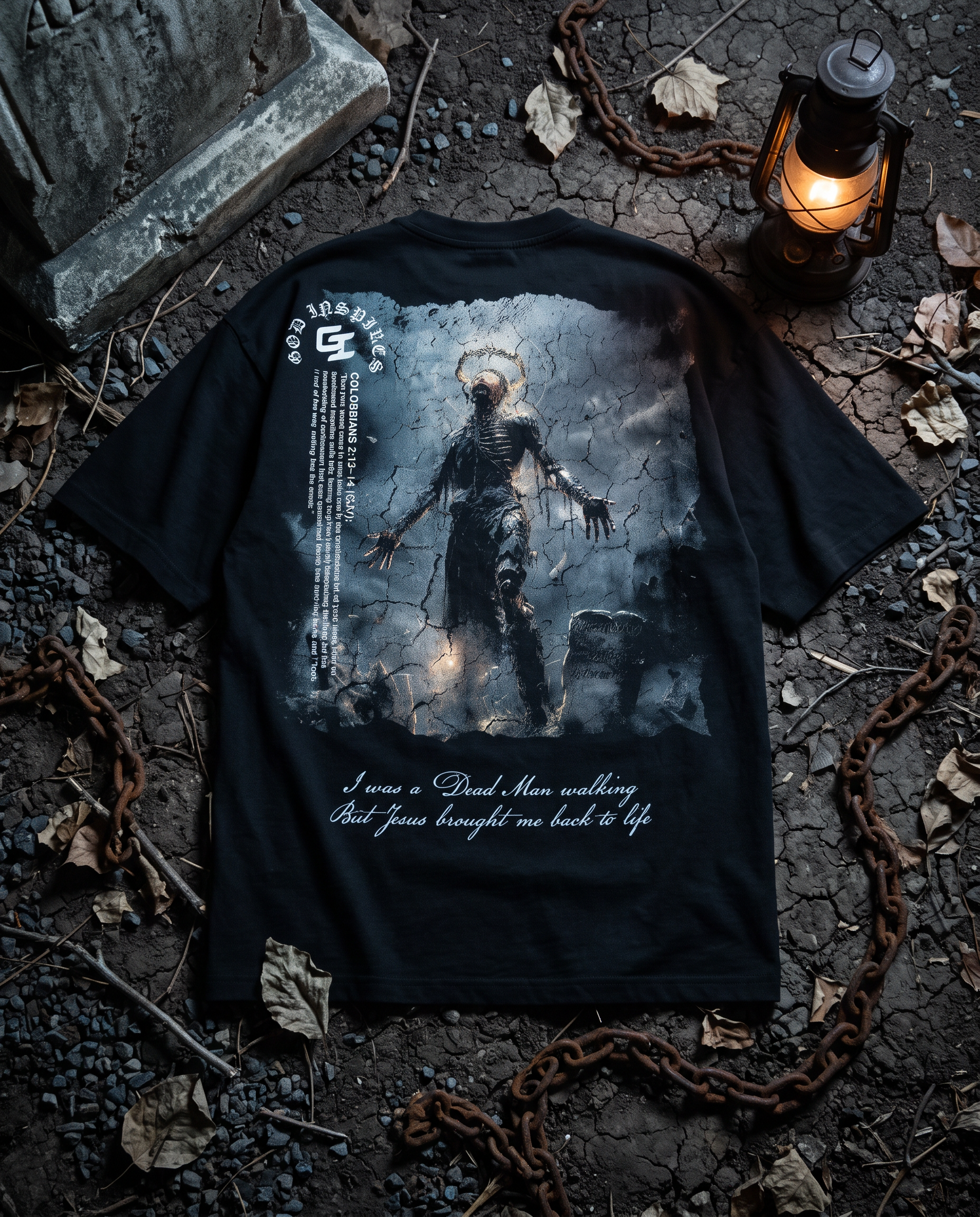 'Dead Man Walking' T-Shirt - God Inspires
