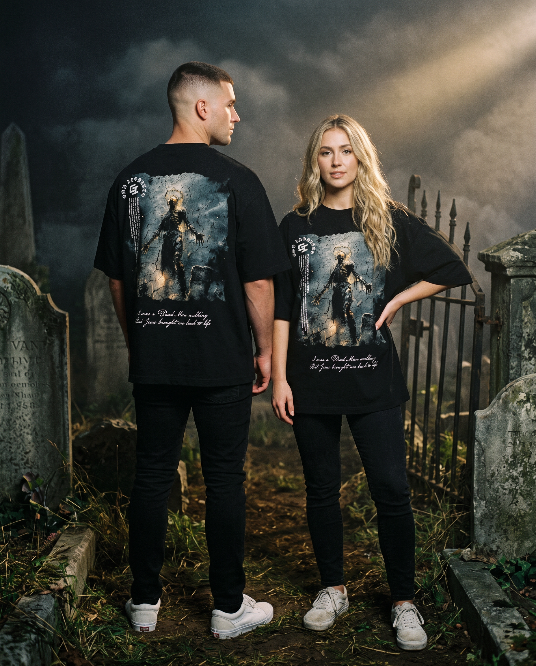 'Dead Man Walking' T-Shirt - God Inspires