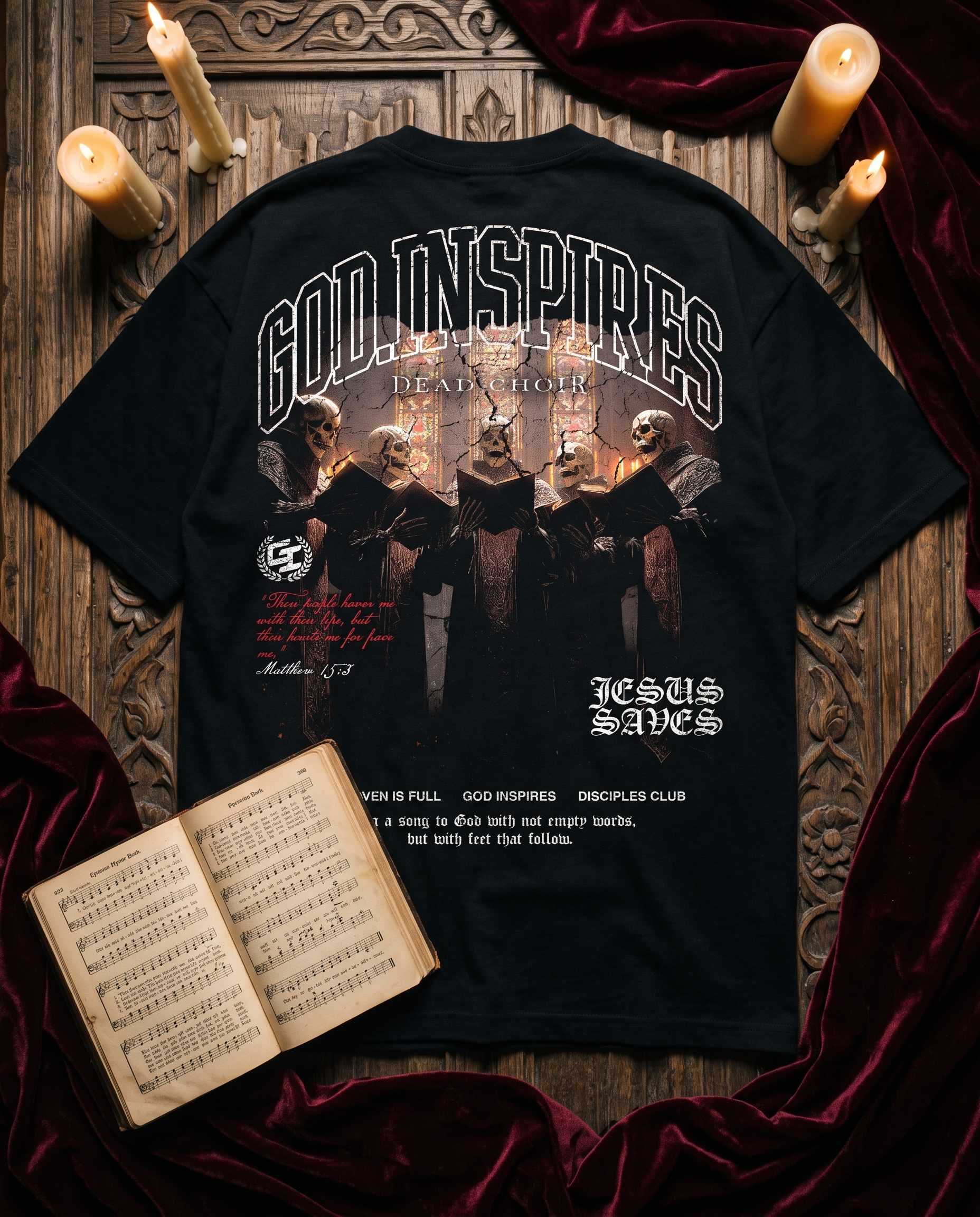 'Dead Choir' T-Shirt - God Inspires