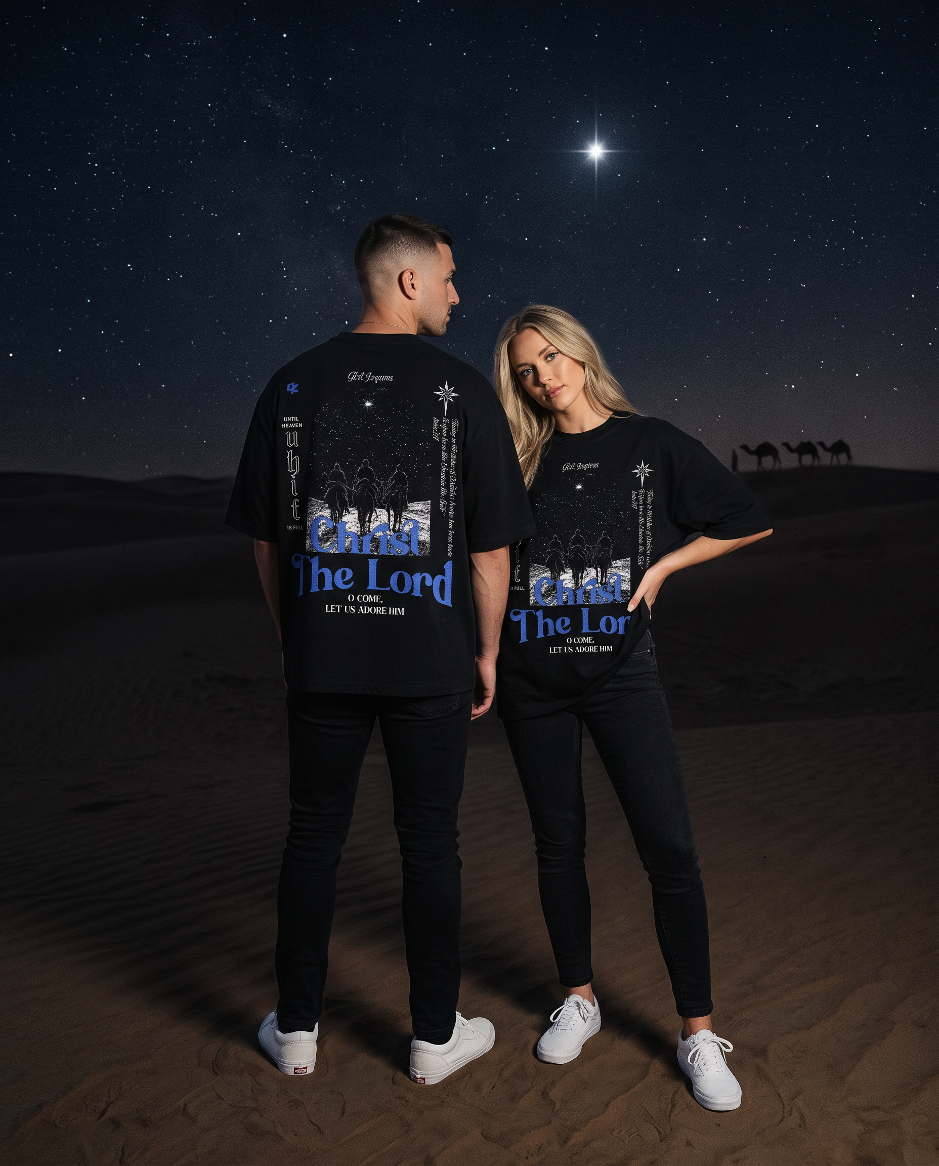 [Christmas Edition] 'O Come All Ye Faithful' T-Shirt - God Inspires