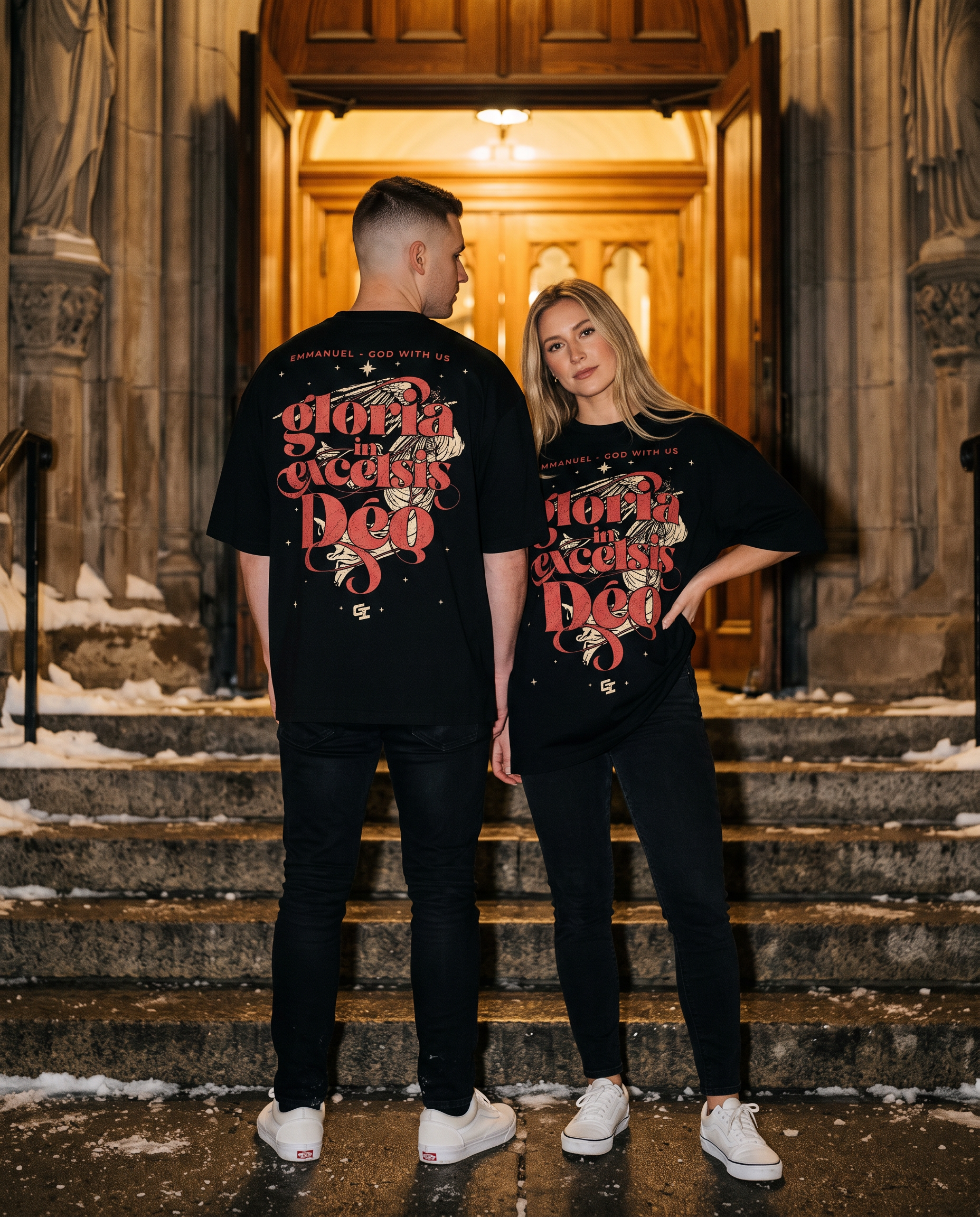[Christmas Edition] 'Gloria In Excelsis Deo' T-Shirt - God Inspires