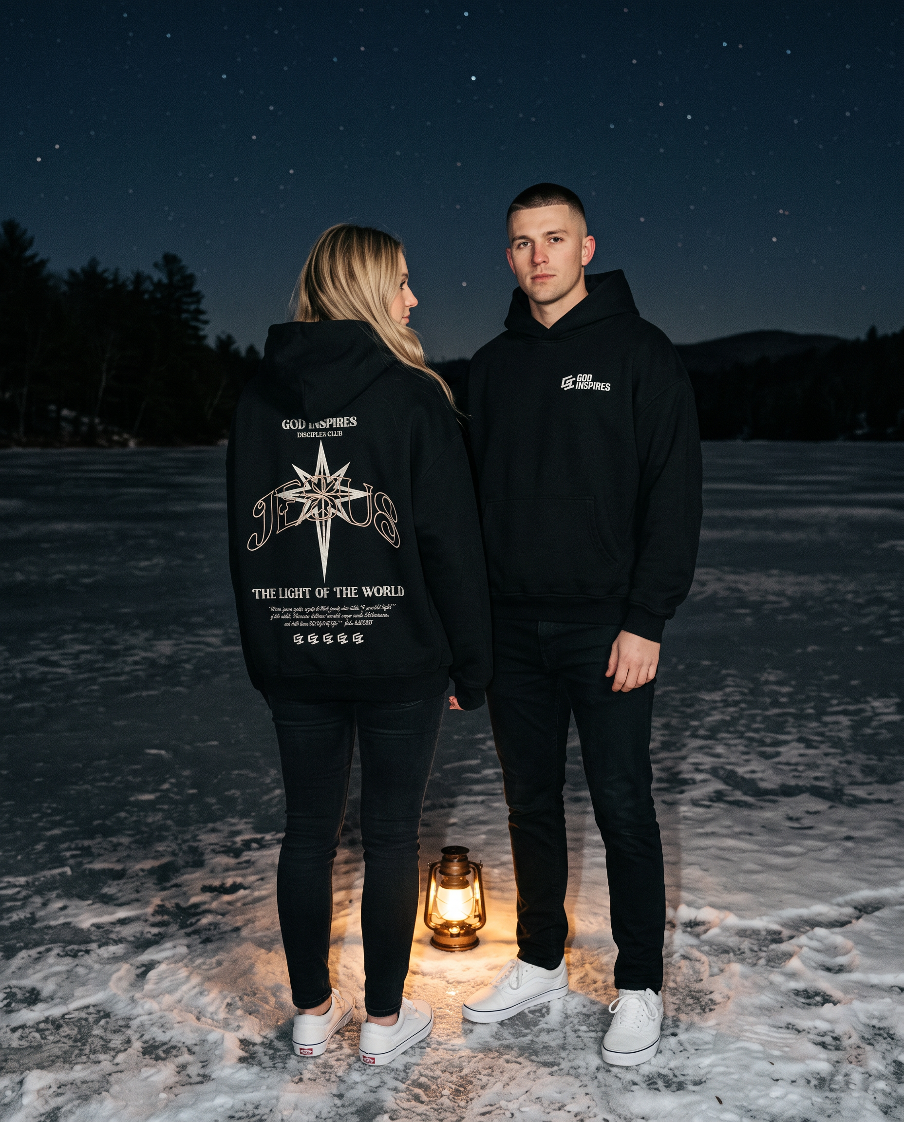 [Christmas Edition] 'Jesus The Light' Oversized Hoodie