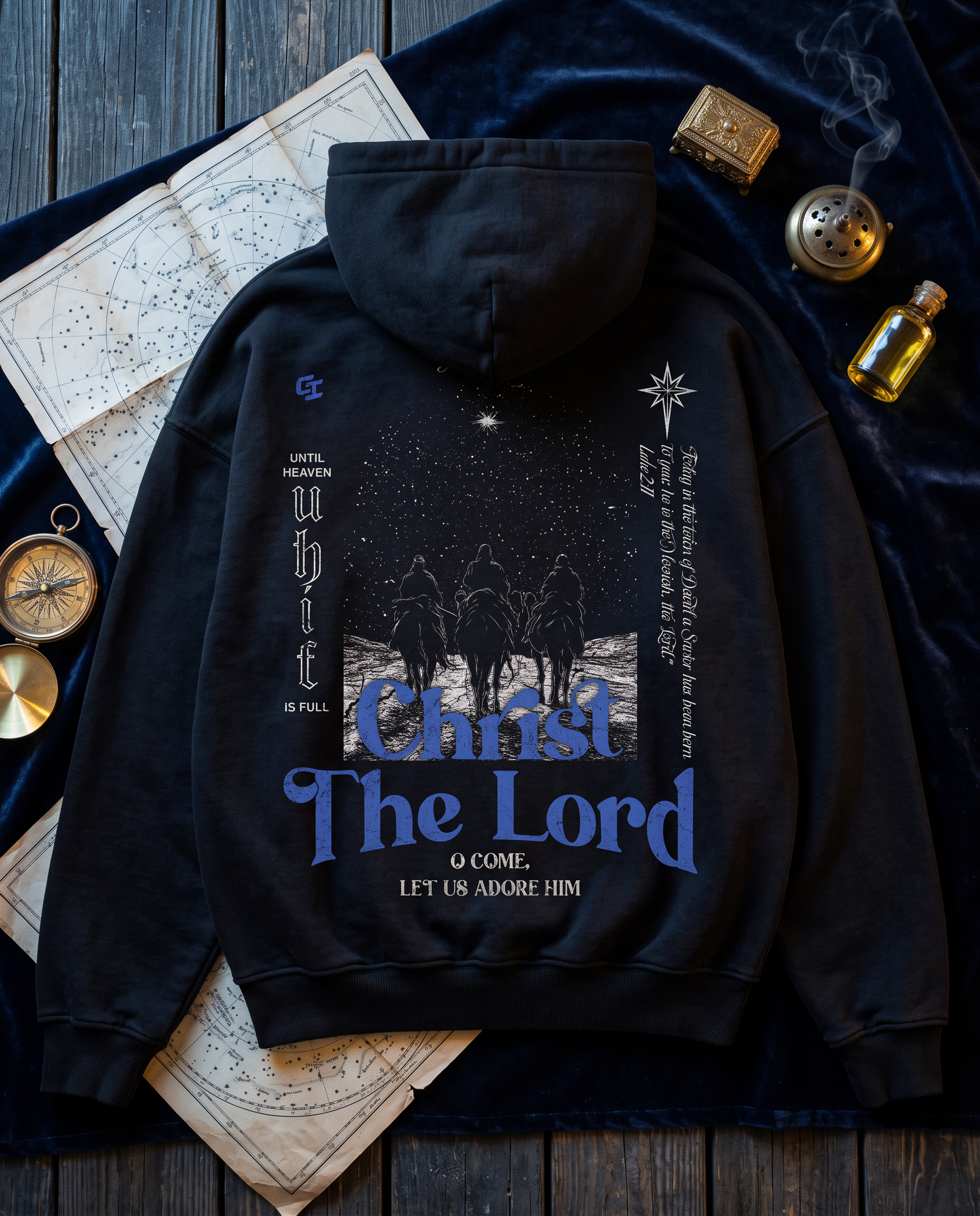 [Christmas Edition] 'O Come All Ye Faithful' Oversized Hoodie