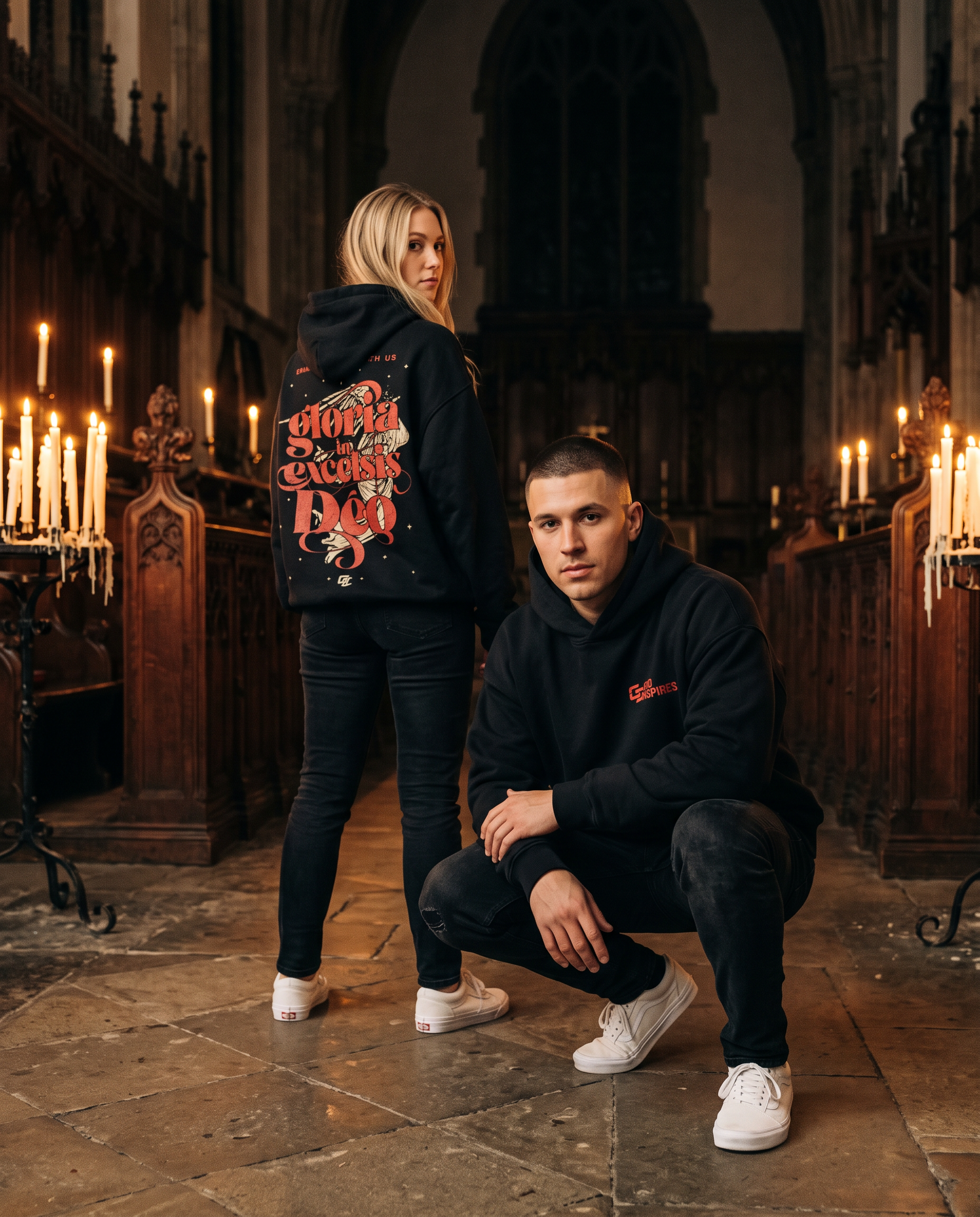 [Christmas Edition] 'Gloria In Excelsis Deo' Oversized Hoodie