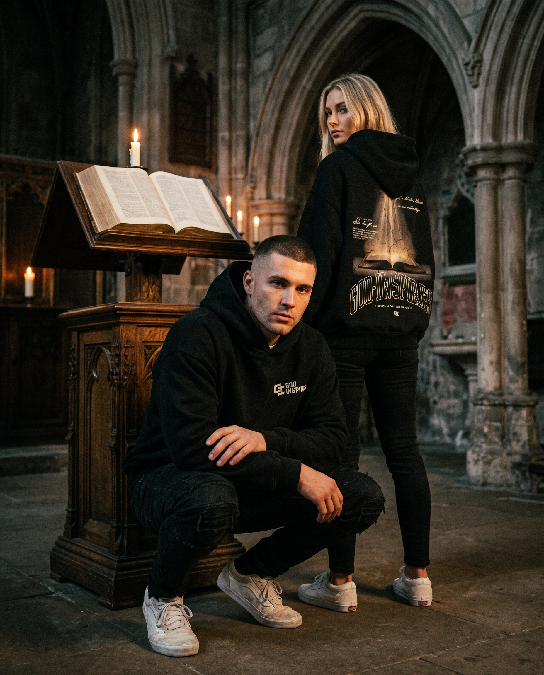 'The Five Solas: Sola Scriptura' Oversized Hoodie