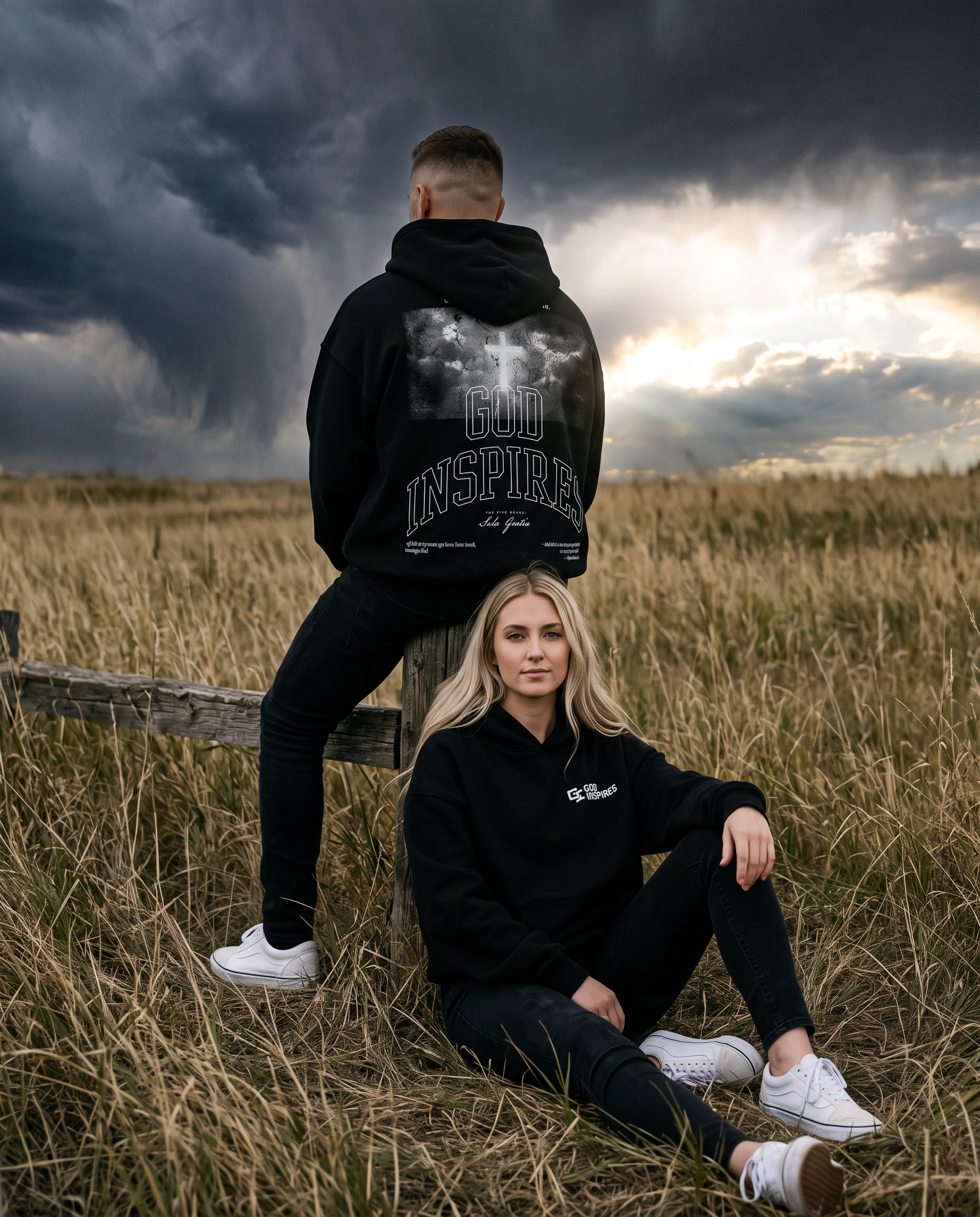 'The Five Solas: Sola Gratia' Oversized Hoodie