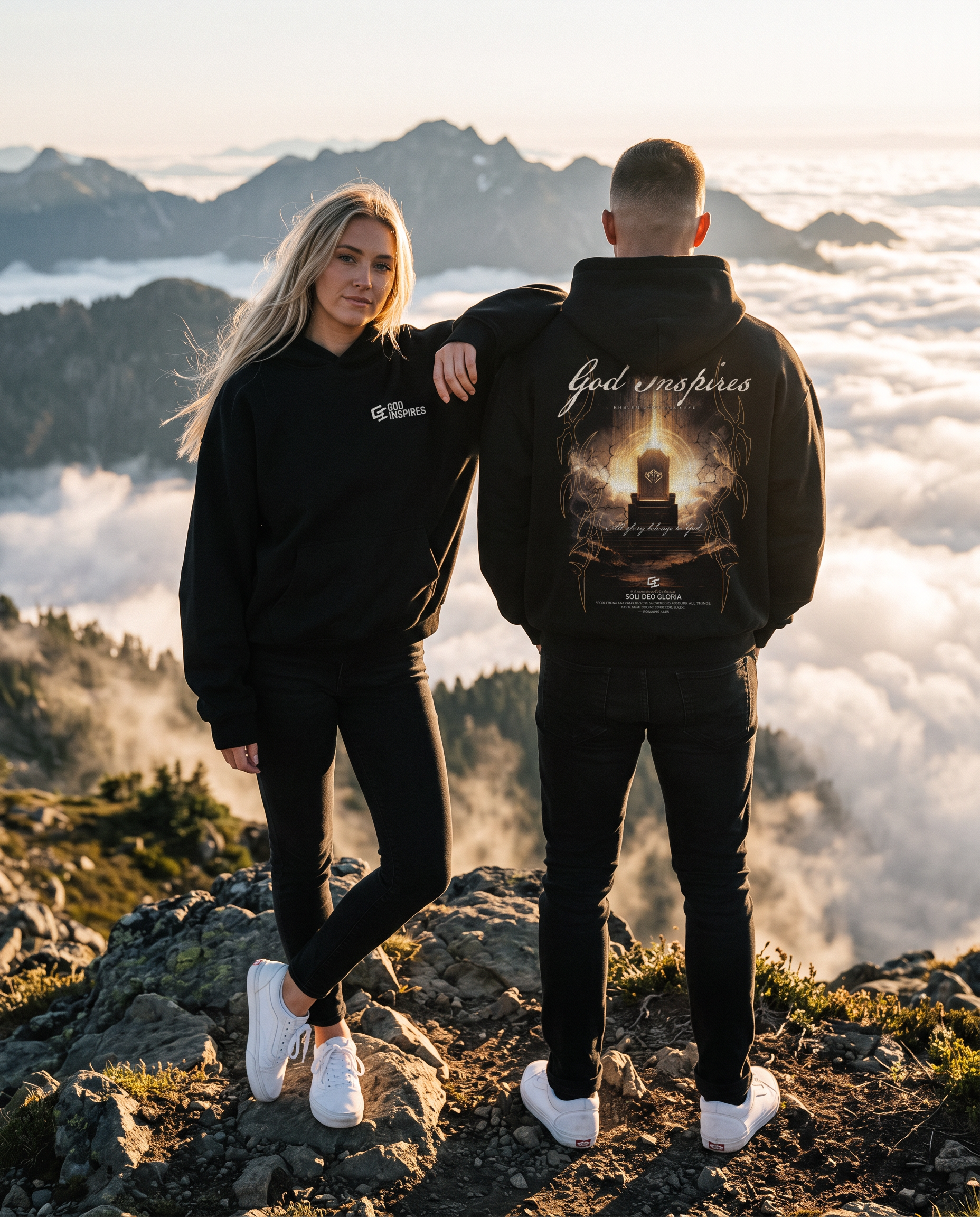 'The Five Solas: Soli Deo Gloria' Oversized Hoodie