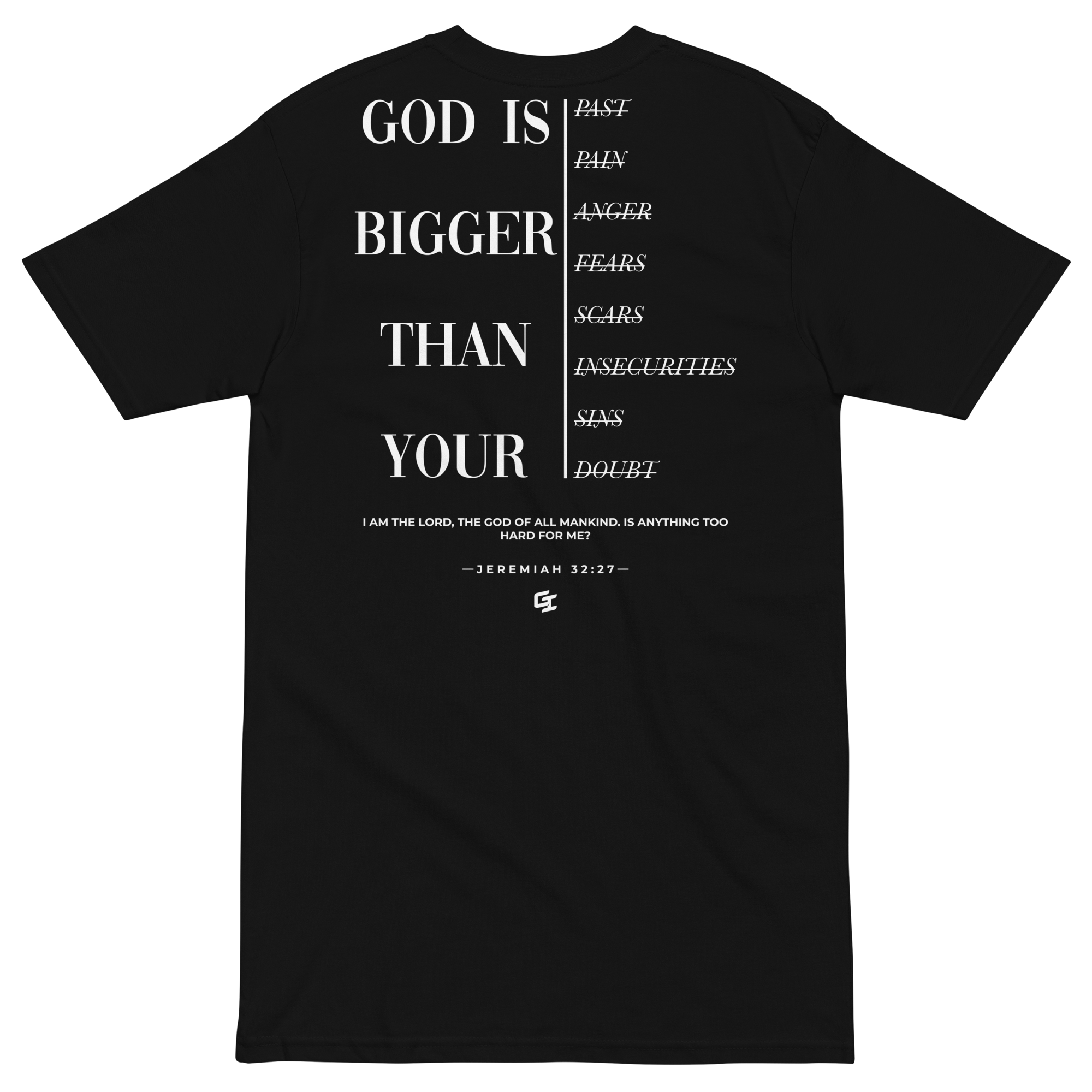 Epiphany 'God Is Bigger Than Your...' Premium Heavyweight T-Shirt