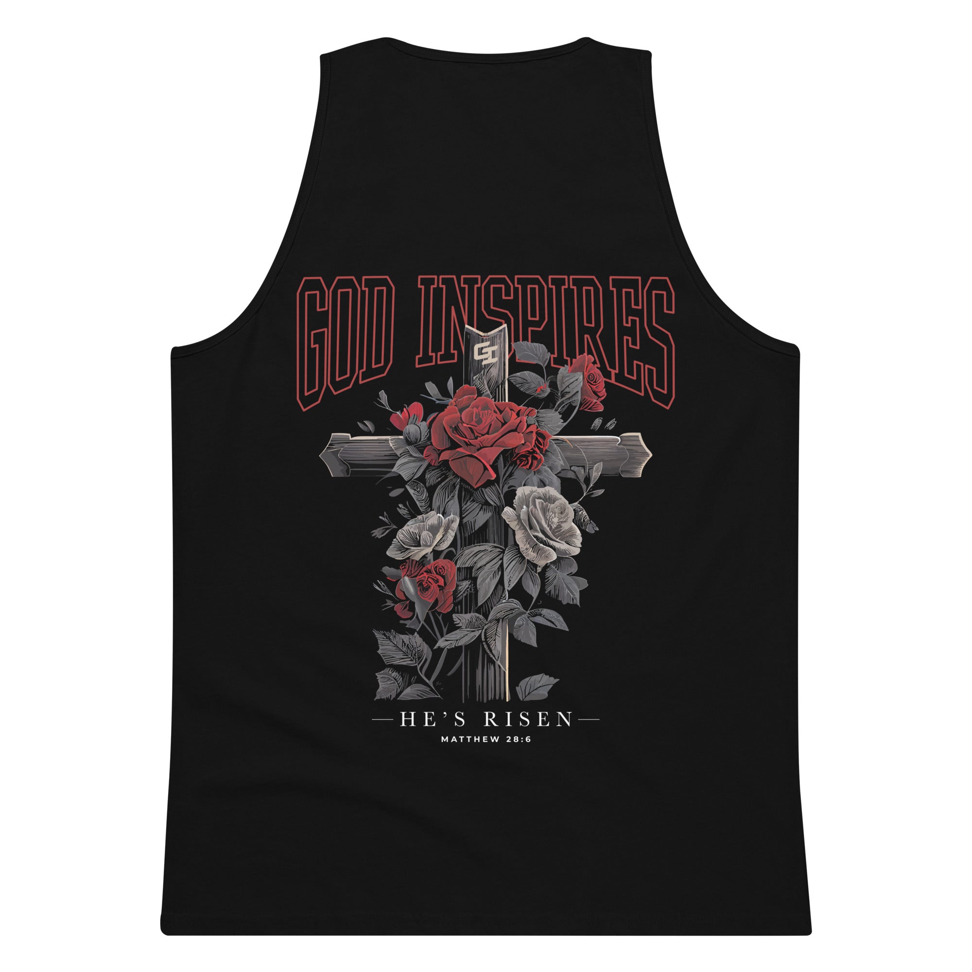Theophany 'He's Risen' Tank Top