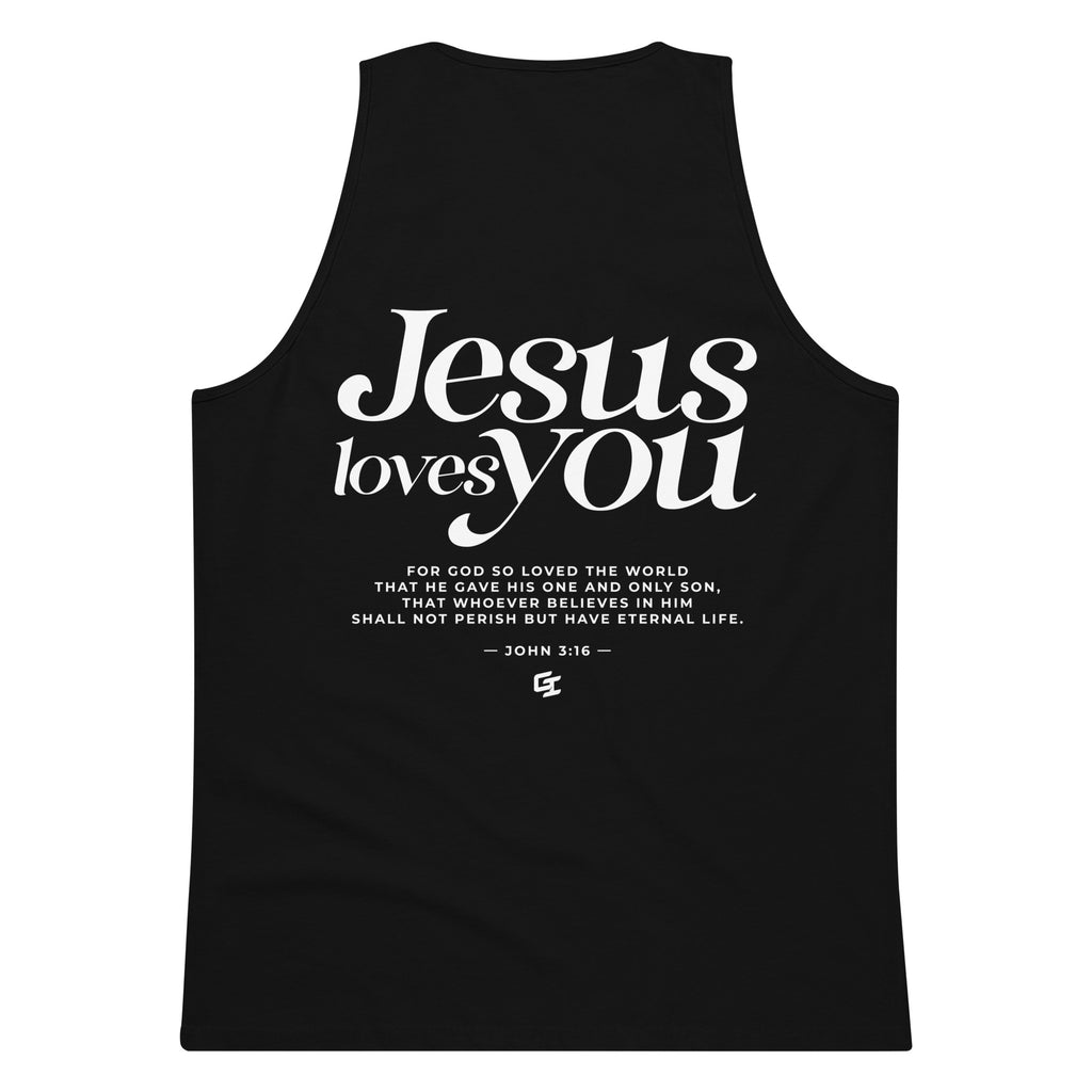 'Jesus Loves You' Tank Top