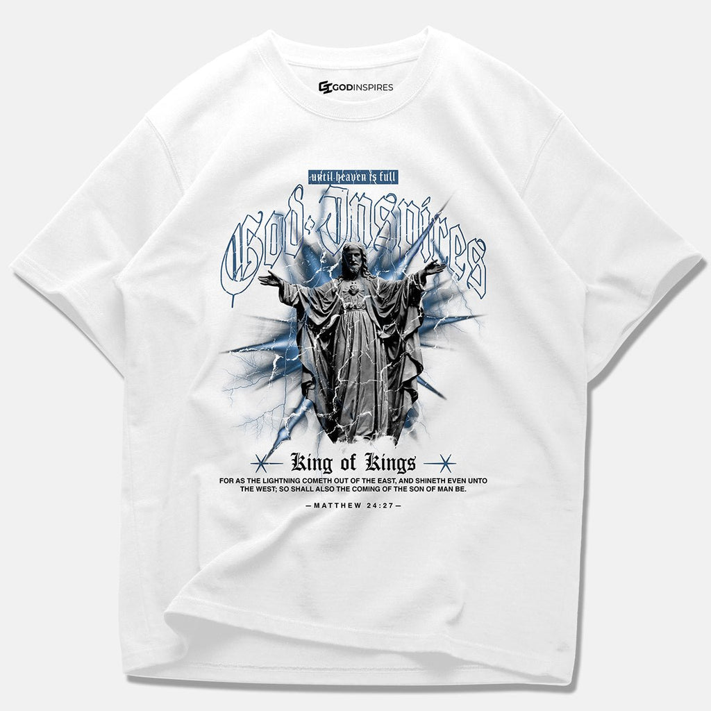 Prevailer 'King of Kings' Staple T - Shirt - God Inspires