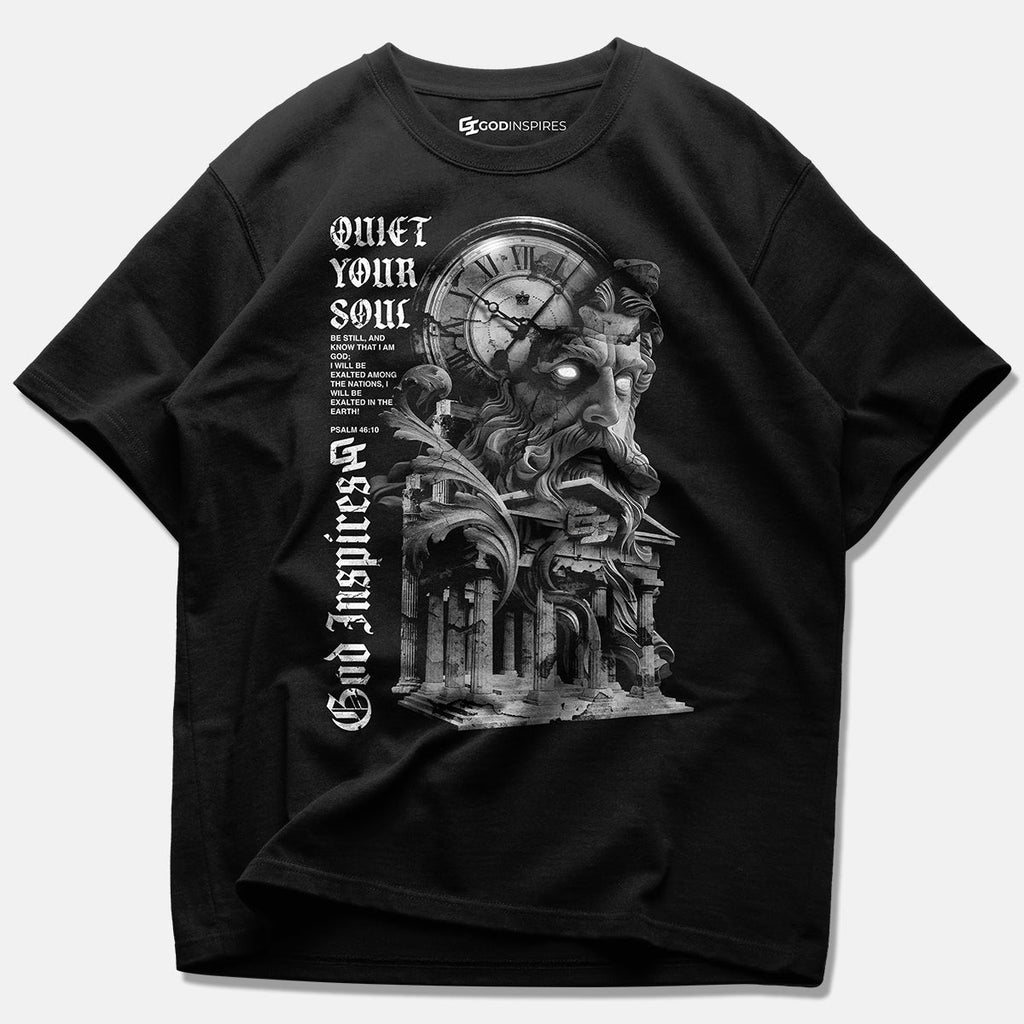 Prevailer 'Quiet Your Soul' Staple T - Shirt - God Inspires