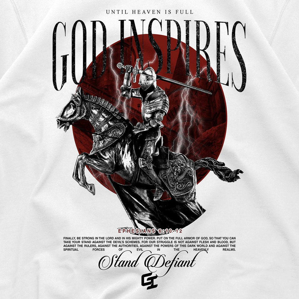 Prevailer 'Stand Defiant' Staple T - Shirt - God Inspires