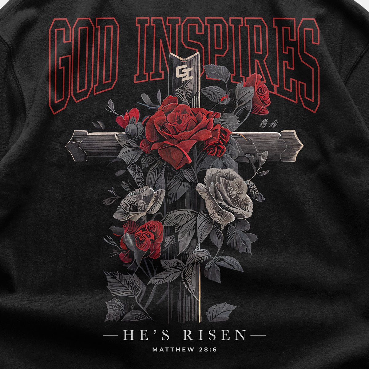 Theophany 'He's Risen' Staple T - Shirt - God Inspires