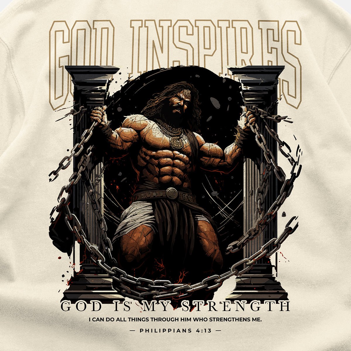 Theophany 'Samson' Staple T - Shirt - God Inspires