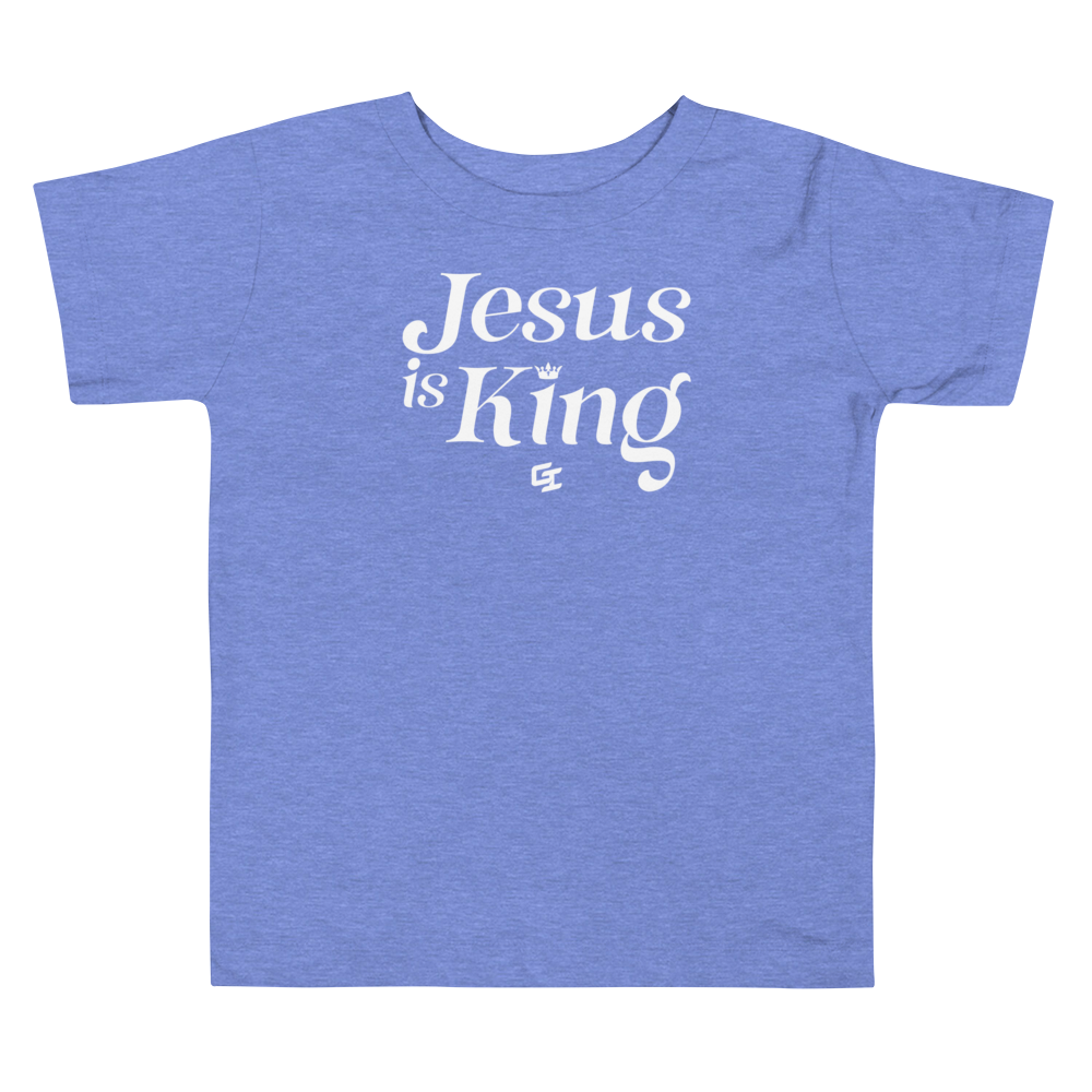 Toddler 'Jesus Is King' Tee