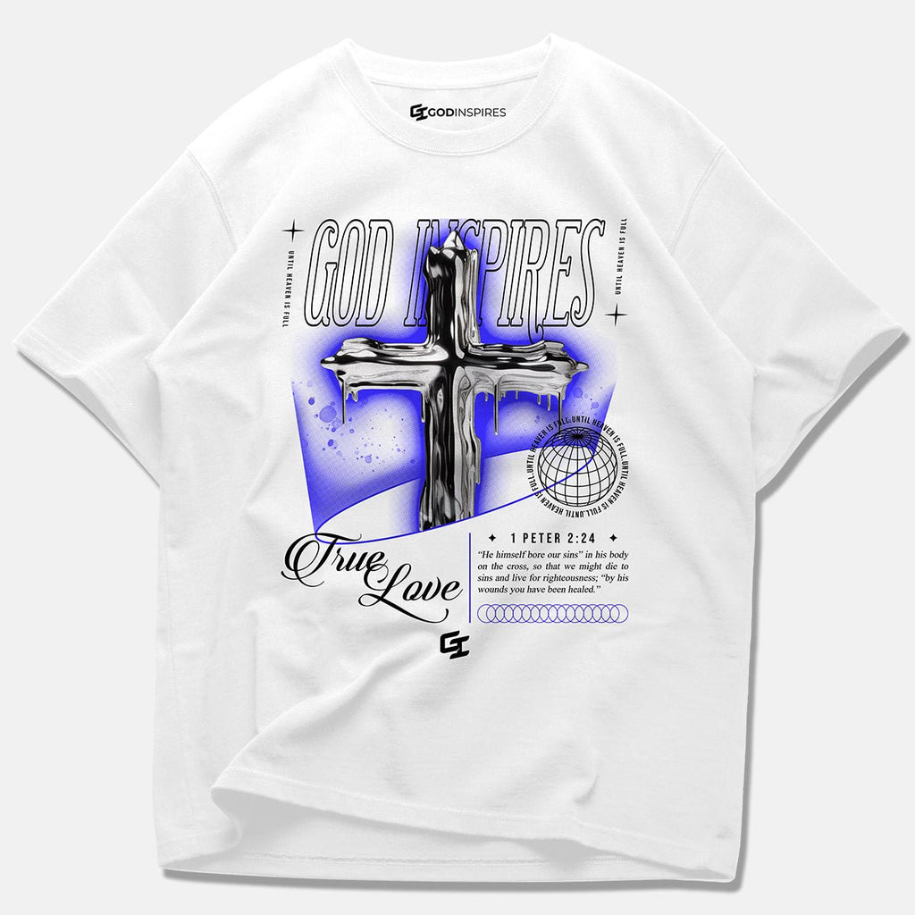 True Love 'Cross' Staple T - Shirt - God Inspires