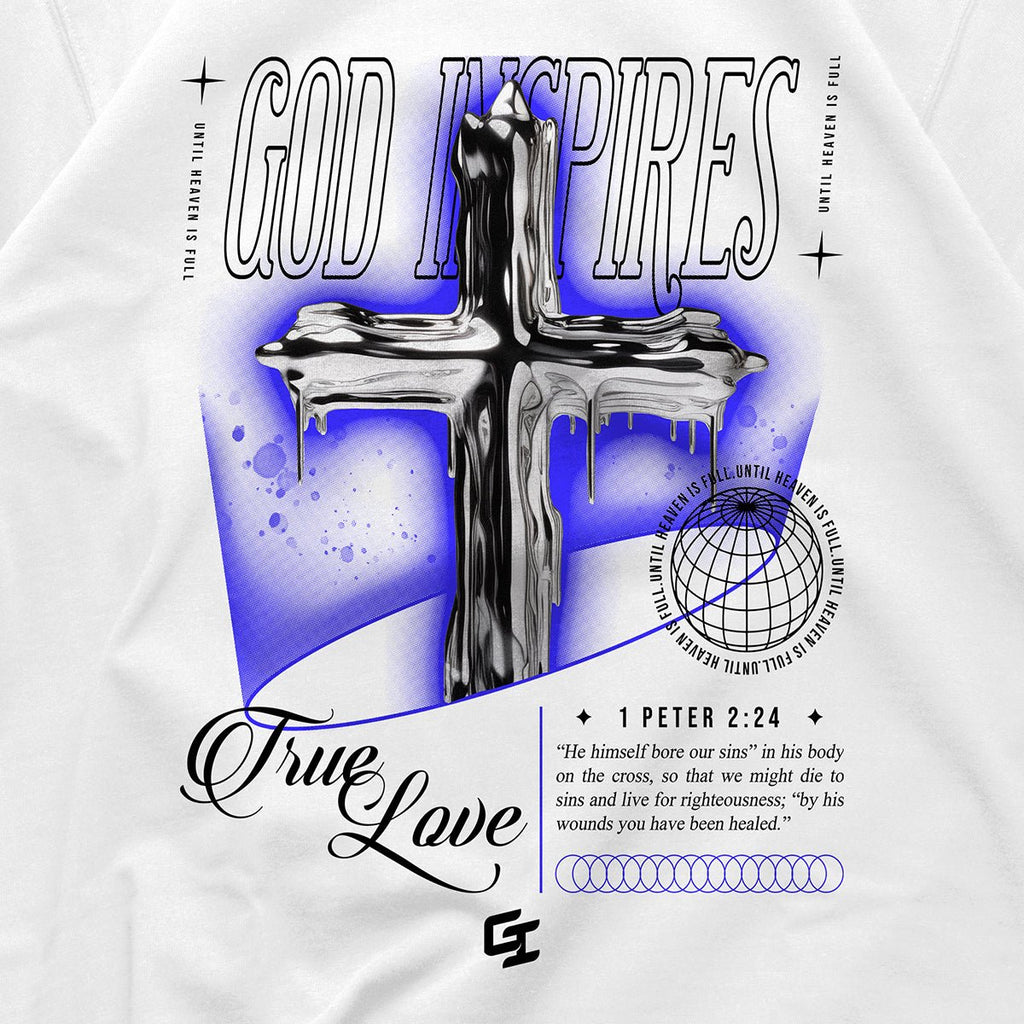 True Love 'Cross' Staple T - Shirt - God Inspires