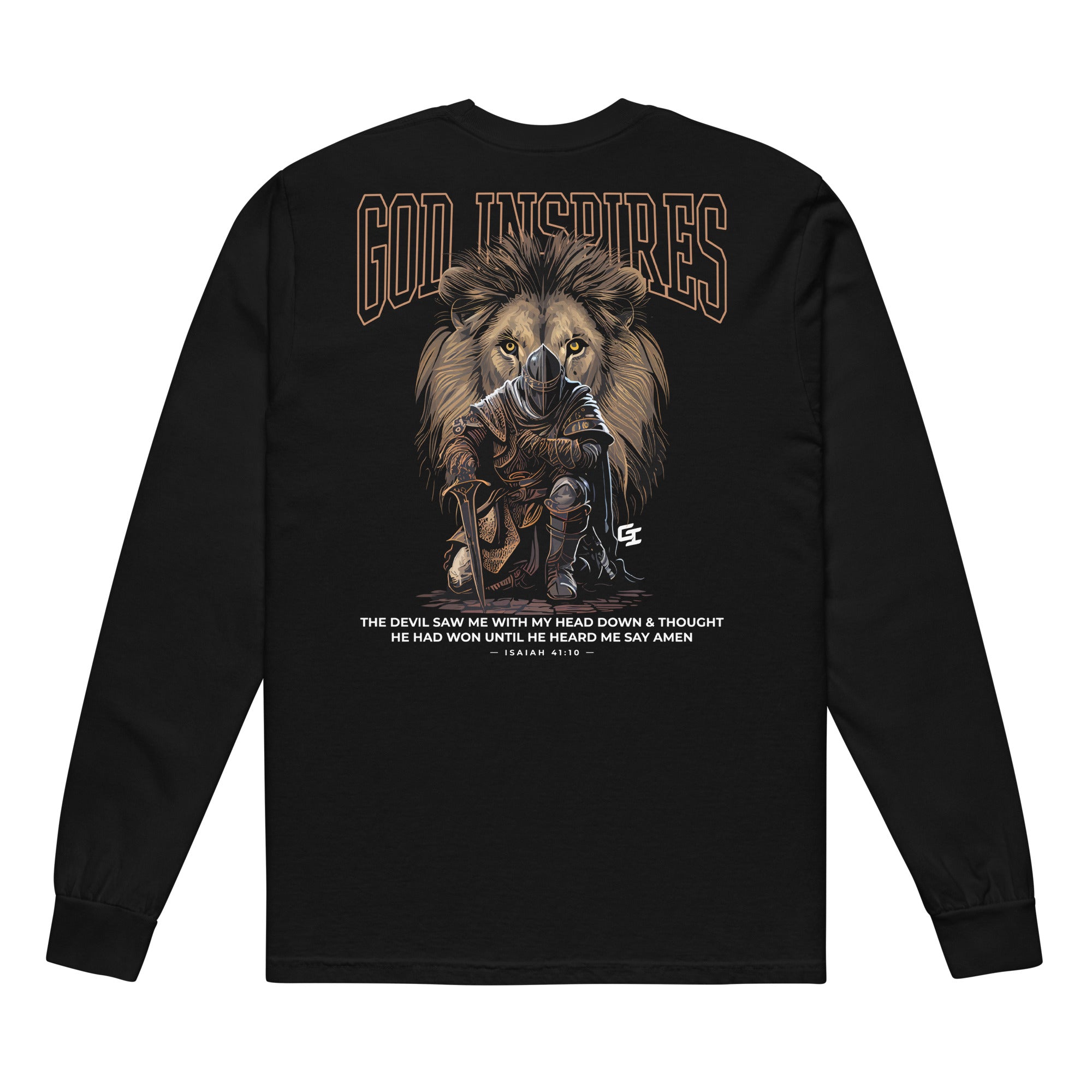 Theophany 'Knight' Garment-Dyed Heavyweight Long-Sleeve Shirt