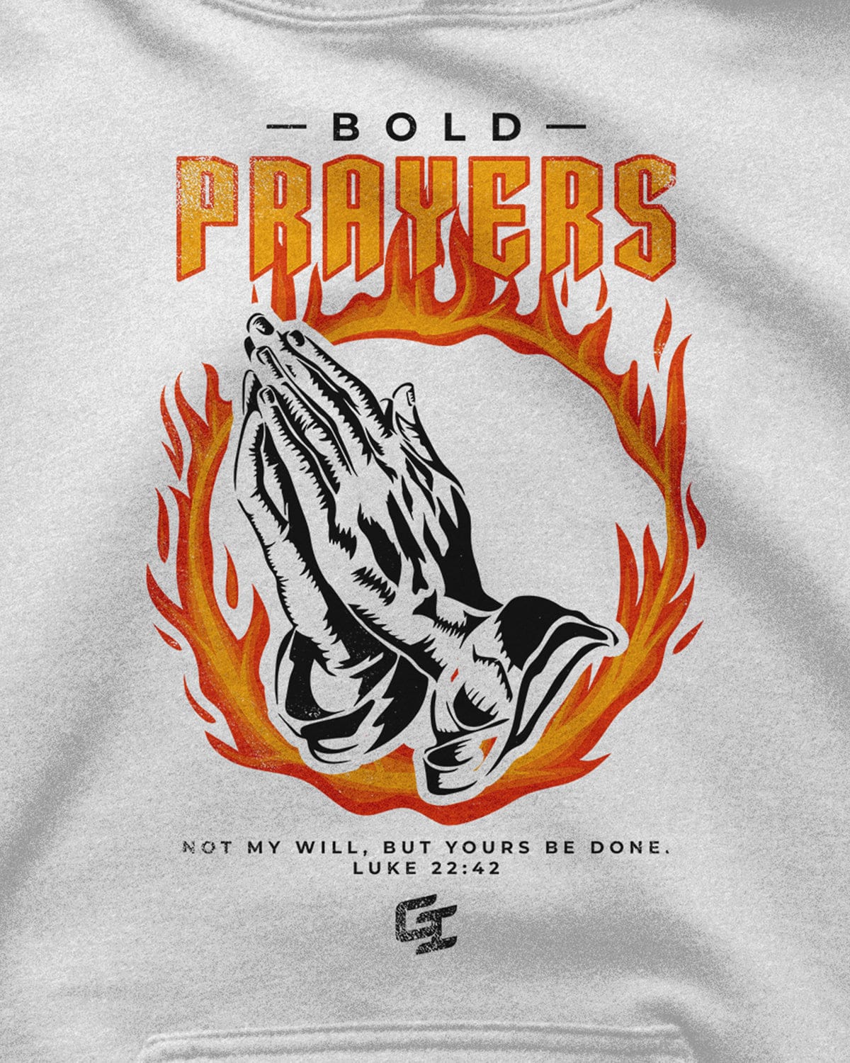 Vintage 'Bold Prayers' Hoodie